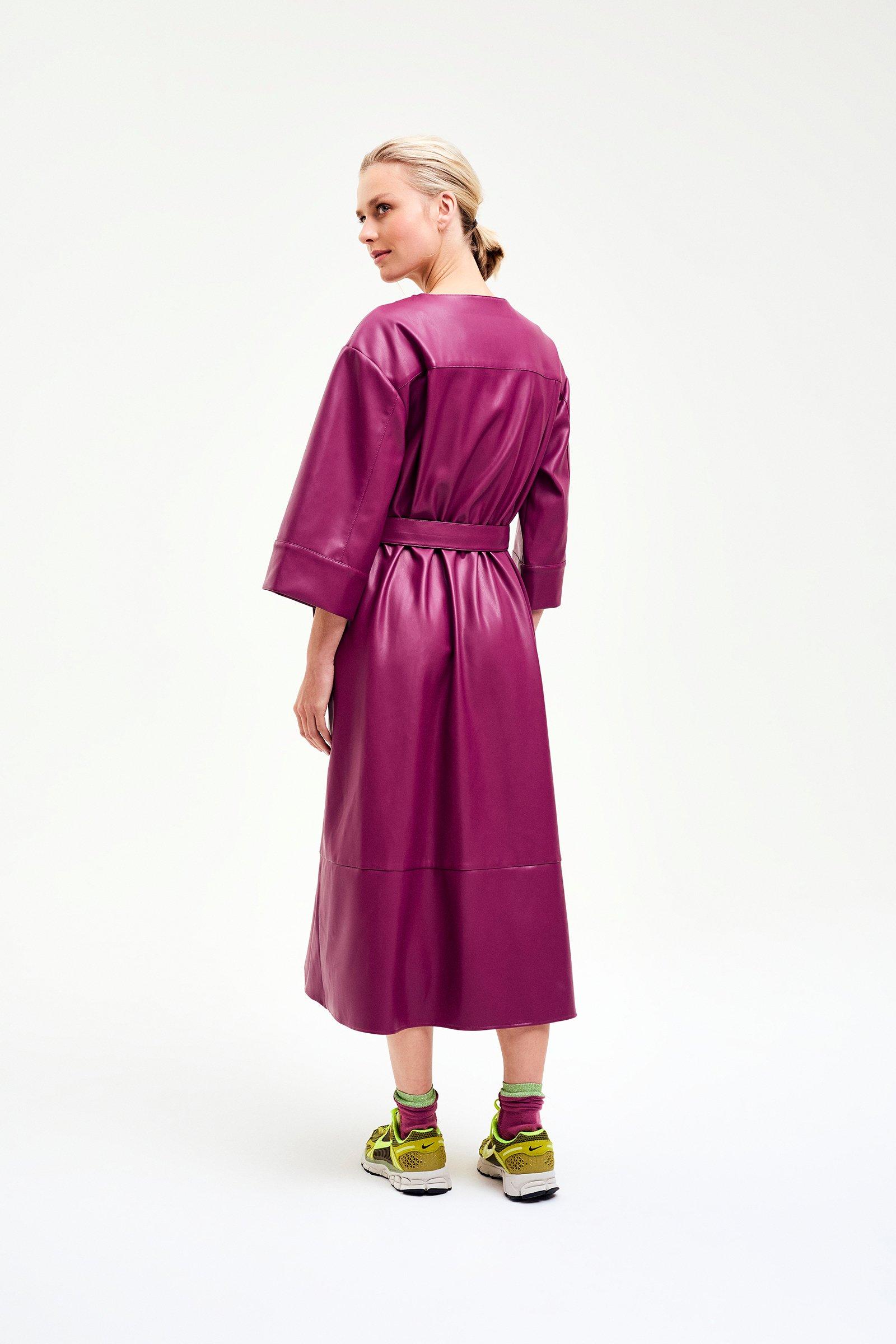 Midi jurk rood hotsell